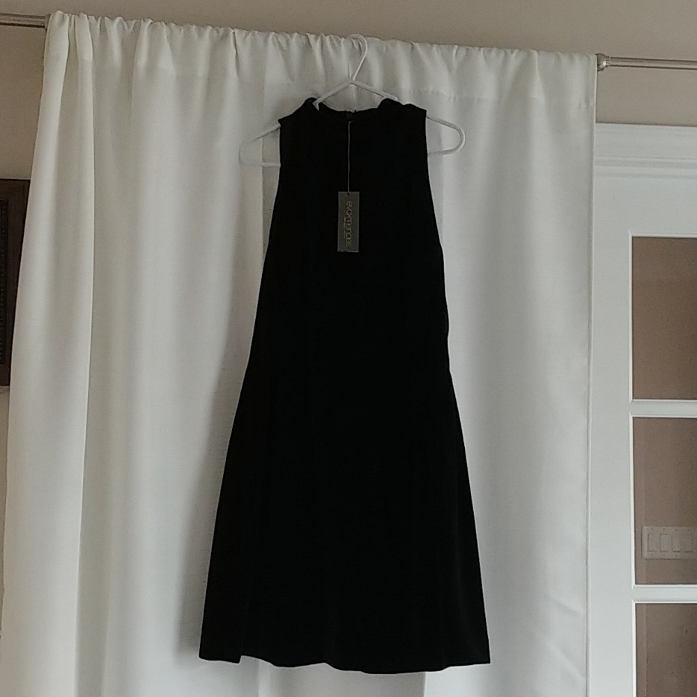 Eva mendes Black Velvet Dress